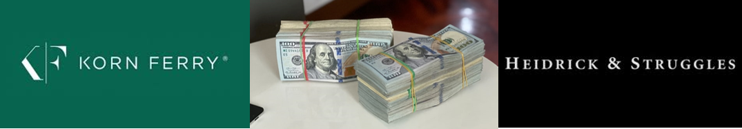 Headhunters logos with dollars